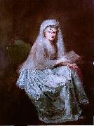 anna dorothea therbusch Selbstportrat mit dem Einglas oil painting reproduction